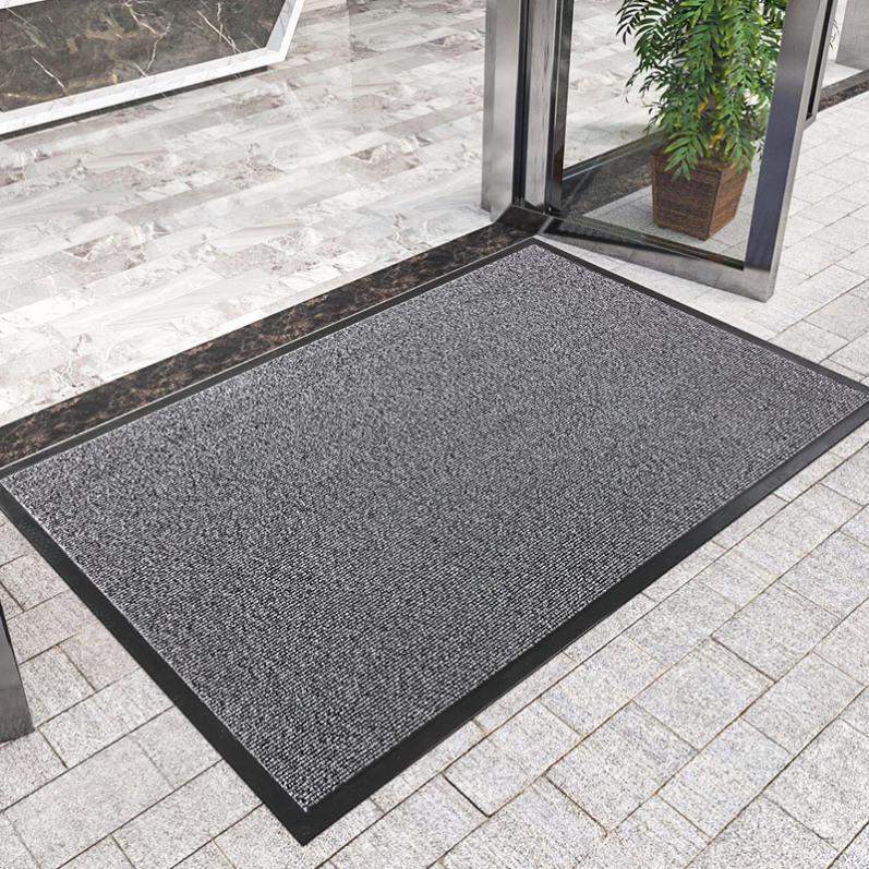 玄関マット 吸水マット 屋外 室内 洗える 裏面 滑り止め付き 泥落とし 泥除け 砂落とし 業務用 家庭用 室外 屋内 丸洗い ドアマット フロアマット 店舗 飲食店 オフィス 事務所 トイレ グレー レッド グリーン ブラック 多用途で耐久性抜群の高機能マット