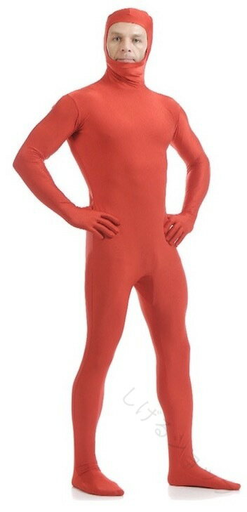 ハロウィン 衣装 コスプレ 仮装 コスチューム 男 男性 女 女性 全身タイツ メンズ レディース キッズ 男 女 黒 黄 赤 白 青 緑 茶 橙 伸びる素材 ...