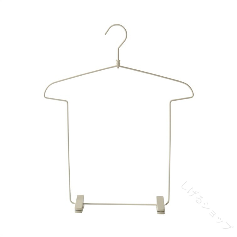 ハンガー Tシャツ型 大人用 シンプルデザインで使いやすい上下収納可能なハンガー3個セット 衣類整理に最適な収納アイテムで省スペース効果も抜群