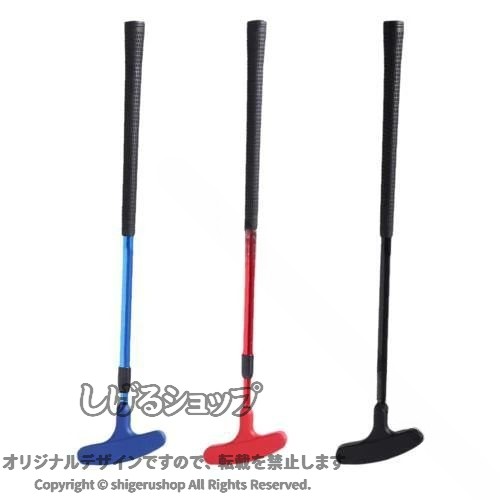 説明:【プレミアムで信頼性】: このゴルフパターは、高品質のアルミ合金、ゴム、TPA素材で作られており、頑丈で軽量、安定しています。 【快適なグリップ】: 滑り止めグリップハンドルは快適なグリップを特徴とし、手を快適に保ち、ゴルファーのボール回転速度と安定性を向上させます。 【特徴】: クラブヘッドのデザインにより、各ストロークの打撃感覚を簡単に把握でき、スイングの安定性と精度を確保します。 TPA の柔らかさと耐久性の組み合わせにより、フェアウェイで優れたパフォーマンスを発揮します。 【伸縮式ゴルフパター】: ゴルフパター伸縮式調節可能クラブ大人と子供用の両面ゴルフパターには目盛りが付いており、長さは53cm-94cm/20.87インチ-37.01インチに調節可能です。 【理想的なギフト】：ゴルフ練習ツールはゴルファーへの素晴らしいプレゼントであり、旅行、屋内、ドライビングレンジの練習など、あらゆる場面で使用できます。ゴルファー、ゴルフ練習トレーニングに欠かせないツールです。仕様:材質: アルミニウム合金サイズ: 調節可能な長さ53cm-94cm/20.87インチ-37.01インチ。パッケージに含まれるもの:ゴルフパター1本注意:手動測定とモニターの違いにより、若干の誤差が生じる場合があります。ご購入前のご案内● サイズについて：スタッフ間で測り方を統一していますが、実寸に1〜3cmの誤差がある場合がありますのでご了承ください。● 商品の色は、撮影時の光やモニターによって異なる場合がありますのでご注意ください。● 生地特性により匂いが感じられることがありますが、数日で気にならなくなります。● 他店舗と在庫を共有しているため、受注後に欠品となる場合があります。▼出荷前には全て検品を行っておりますが、万が一商品に不具合があった場合は、お問い合わせフォームよりご連絡くださいますようお願い申し上げます。営業日に対応いたしますのでご安心ください。 【原産国／製造国: 中国】 .ゴルフパター,ゴルフパター 左利き 右利き ゴルファー ゴルフクラブ,ゴルフ パッティング練習補助具 ツール 器具 パター,男性女性ポータブルトレーナー初心者アクセサリー。 指定された配送時間は承っておりません。【ファッション姫】
