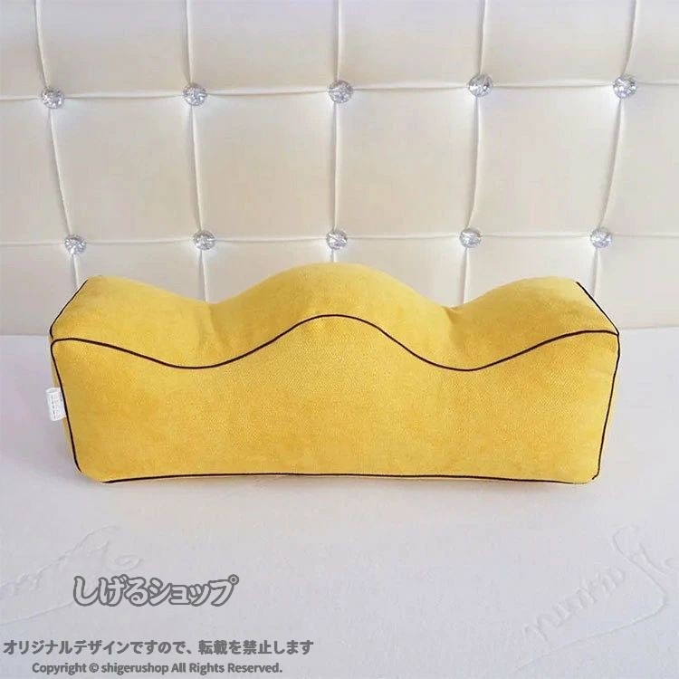 しげるショップの足枕 むくみ対策 脚まくら フットピロー 腰まくら 体圧分散 足置き お昼寝枕 妊娠 産後 足上げ レッグクッション 足用ピロー 寝具 フットレスト 腰痛対策脚の重だるさをやさしく支える｜アングル3