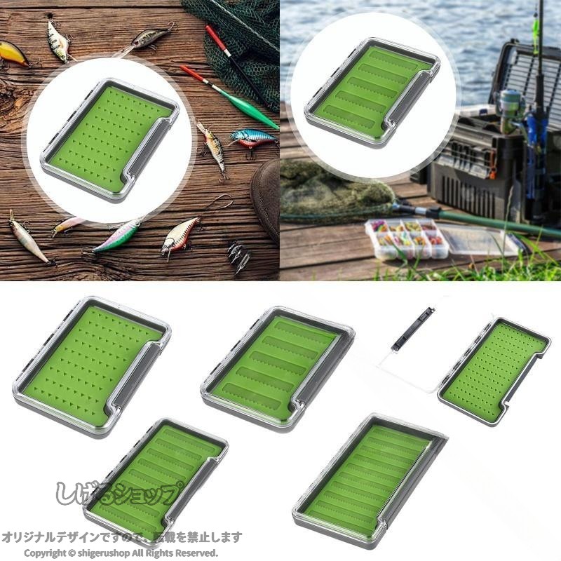 説明: 仕様: 材質：PPシリコン サイズチャート: M：9.5cm×13.8cm×1.7cm/3.74インチ×5.43インチ×0.67インチ L：10.2cm×18.8cm×1.8cm/4.02インチ×7.40インチ×0.71インチ XL: 13cmx23.5cmx2.7cm/5.12インチx9.25インチx1.06インチ パッケージに含まれるもの: フライフィッシングボックス1個 注意: 手動測定とモニターの違いにより、若干の誤差が生じる場合があります。ご購入前のご案内● サイズについて：スタッフ間で測り方を統一していますが、実寸に1〜3cmの誤差がある場合がありますのでご了承ください。● 商品の色は、撮影時の光やモニターによって異なる場合がありますのでご注意ください。● 生地特性により匂いが感じられることがありますが、数日で気にならなくなります。● 他店舗と在庫を共有しているため、受注後に欠品となる場合があります。▼出荷前には全て検品を行っておりますが、万が一商品に不具合があった場合は、お問い合わせフォームよりご連絡くださいますようお願い申し上げます。営業日に対応いたしますのでご安心ください。 【原産国／製造国: 中国】 .防水フライボックスは防水ポータブル設計でバスやトラウトなど多様な釣りに対応。機器オーガナイザーとしてフライフィッシングボックスやタックルケースとして活躍。コンパクトで持ち運びやすくクリア蓋による中身見やすさが特徴。フライケース、フライタックルケース、釣り道具、釣具、釣り用品、収納ケース、ルアーケース、釣りボックス、釣りアクセサリー、釣り用具、フィッシングケース、フィッシングボックスなど幅広く使え、釣り愛好家におすすめ。人気の釣り収納グッズとしてランキング上位常連。セール対象商品でお買い得です。。 指定された配送時間は承っておりません。【もっと商店】