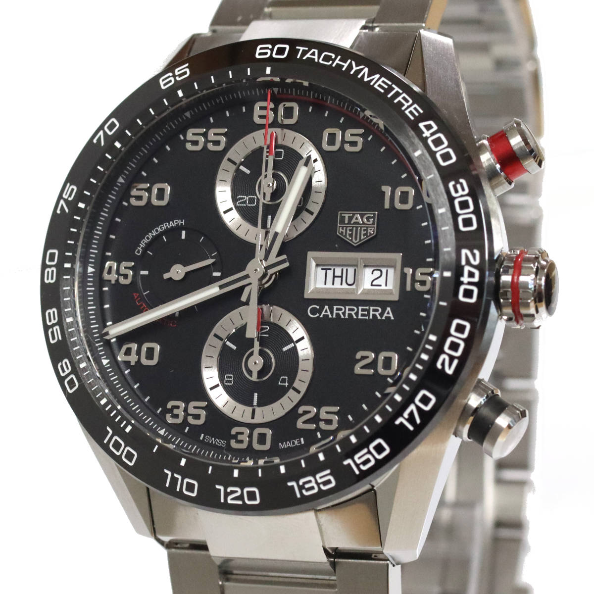 【中古】タグホイヤー カレラ キャリバー16 クロノグラフ デイデイト...(2)