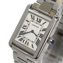 【中古】カルティエ タンクソロSM(W5200013)Cartier レディース Qz