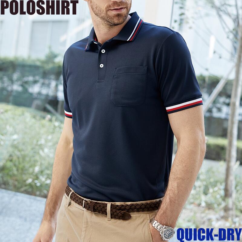 ポロシャツ カジュアル オフィス SOWA 桑和 ストレッチ 消臭 ユニフォーム 吸汗速乾 ドライ 消臭 メンズ レディース ユニセックス 鹿の子 デオドラントテープ 衿リブ 袖口リブ 衿ライン 袖ライン 作業服 作業着 桑和 SS S M L LL 3L 4L 6L おしゃれ シンプル