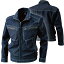 TS DESIGN コットン タフ ジャケット 5116素材: ストレッチデニム (綿98%・ポリウレタン2%) サイズ SS S M L LL 3L 4L 5L 6LTSデザイン メンズ レディース ストレッチ デニム ライダース バイク 作業服 作業着 作業ジャンパー 大きいサイズ かっこいい