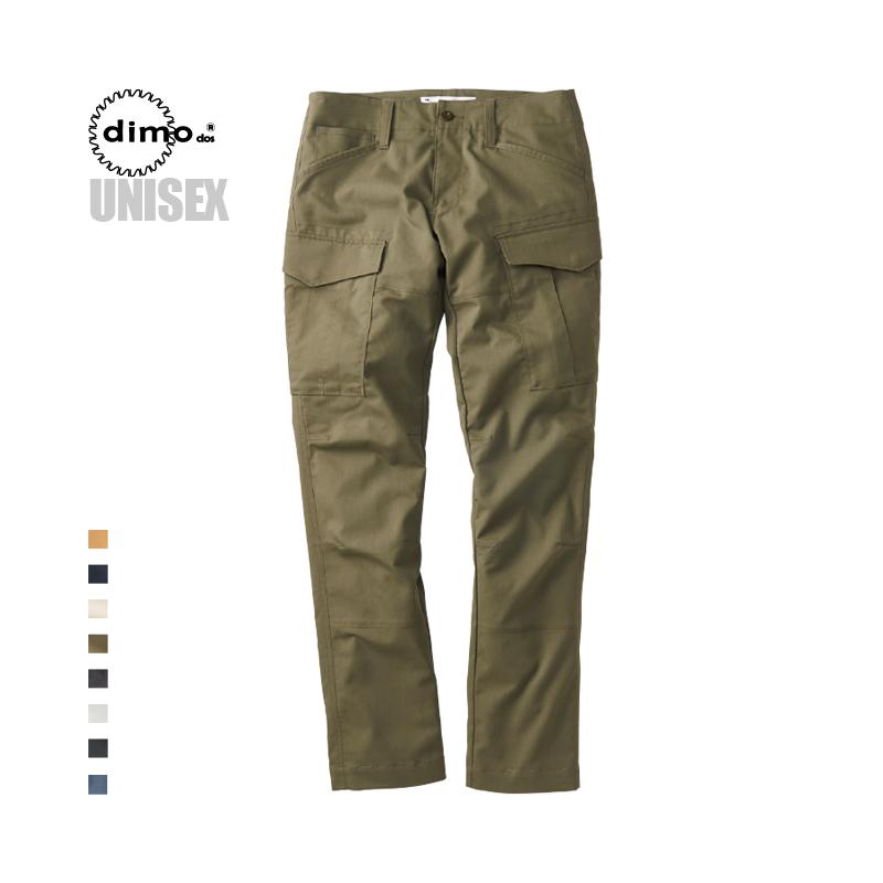 dimo カーゴパンツ D512 吸汗速乾 イージーケア ストレッチ 3S SS S M L LL EL 4L 5L 男女兼用 メンズ レディース パンツ ワー...