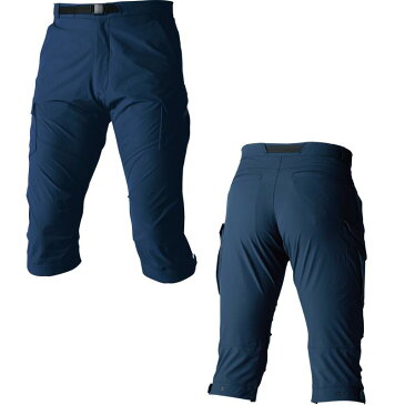 TS-DESIGN カーゴ ショートパンツ 7分丈 91145 春夏 メンズ ハーフパンツ 半ズボン カーゴパンツ ストレッチ 吸汗速乾 帯電防止 防汚 形態安定 かっこいい おしゃれ 作業服 作業着 TSデザイン 藤和【3L/4L】