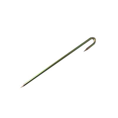 Rakuten - ロープ止杭(6Φ×230mm) 400本入【逆J型・区画表示・立入禁止】