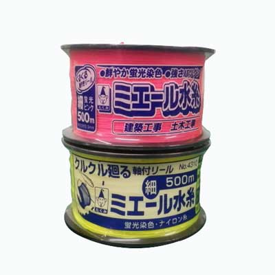 ミエール水糸　細【500m巻・蛍光色】