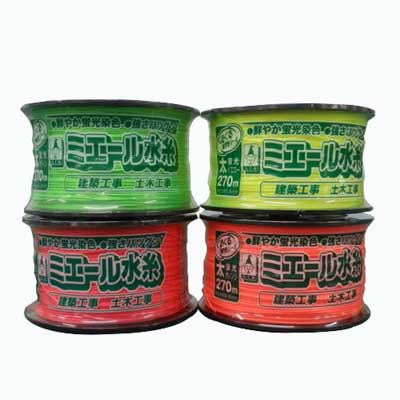 ミエール水糸　太【270m巻・蛍光色】