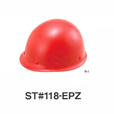 ヘルメット　ST#118-EPZ(EPA)【保護帽・飛来、落下物用・墜落時保護用・タニザワ】