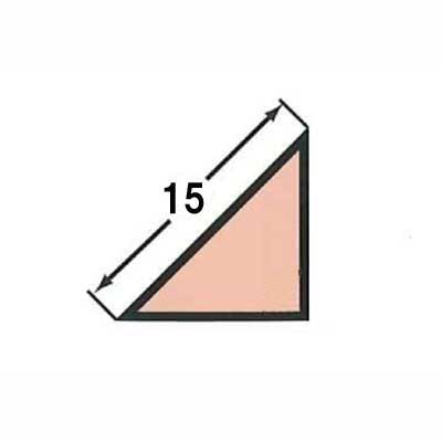 発泡面木　PH-15(200本入)【直角面木・面長15mm・面取り・エコマーク商品】