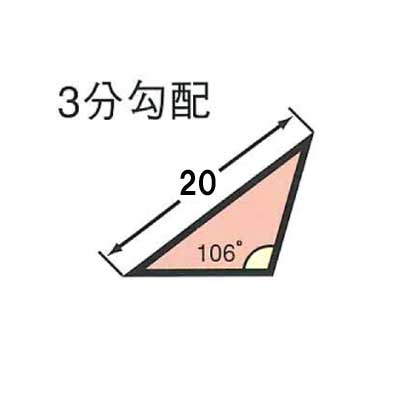Rakuten - 発泡テーパー面木　PKH-320(100本入)【3分勾配面木・面長20mm・面取り・エコマーク商品】
