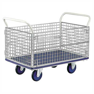 金象印　キャリーラックジャンボエース6　金網付 【台車・積載荷重400kg】