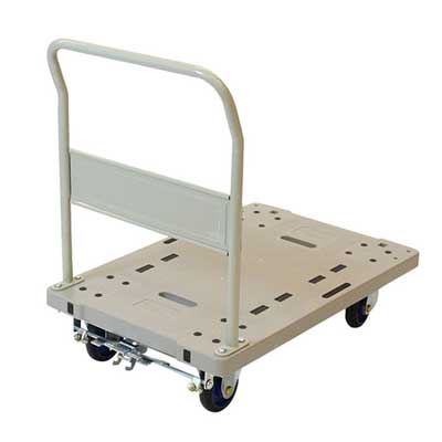 Rakuten - 金象印　プラキャリーラックSTL 大 フットB付【フットブレーキ付・台車・積載荷重300kg】