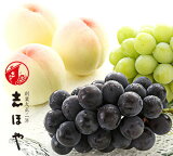 水蜜桃(3玉)・マスカット(1房)・ピオーネ(1房)詰合せ 岡山 白桃 ぶどう お中元 ギフト お供 お取り寄せ
