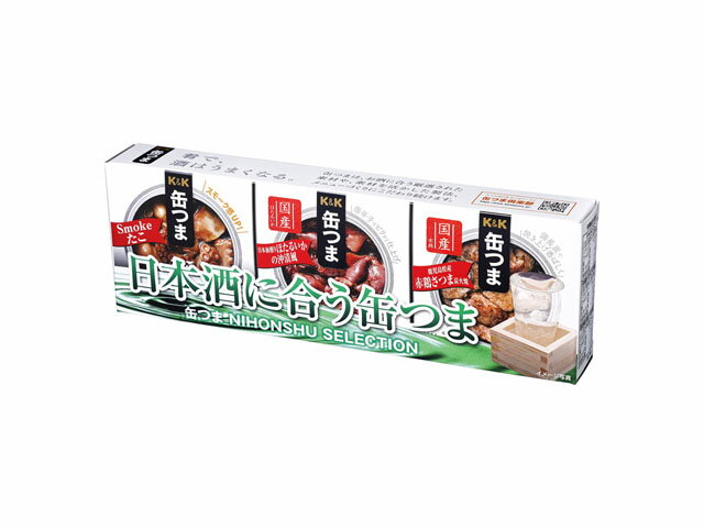 缶つま 日本酒 SELECTION 3個