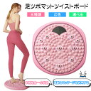 足ツボマット ツイストボード 回転盤 幅35cm 360°回転可能 滑り止め台座 足踏み 足裏マッサージ 腰回し ダイエット 足裏刺激 穴位刺激 血行促進 ストレス解消 マッサージ(4)