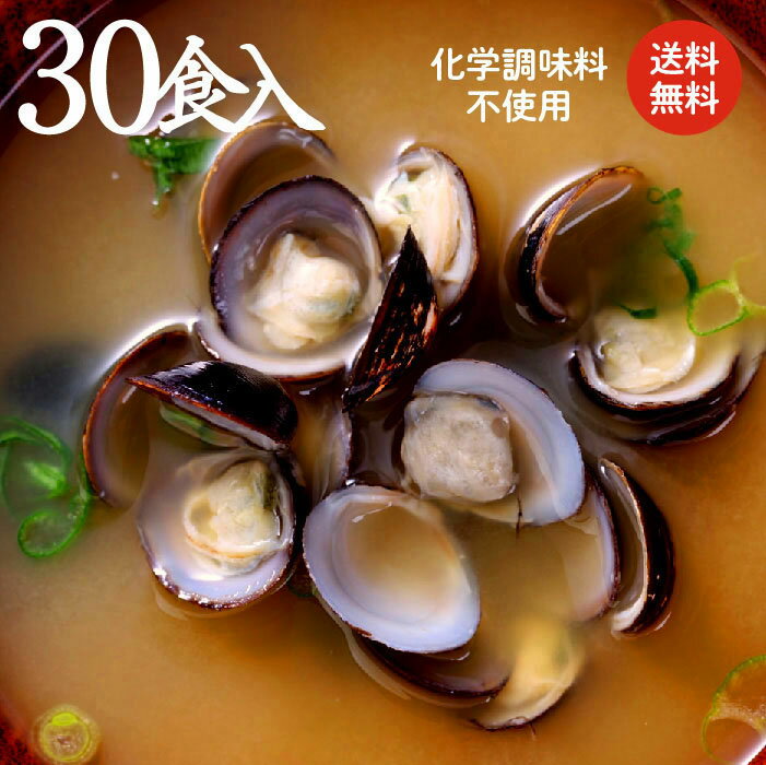 【本格・しじみ汁 30食セット】飲み