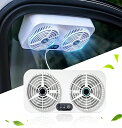 【期間限定ポイント10倍】車用排気ファン 車載 ファン 車用排気 換気扇 USB充電可 冷却空気 車内換気 空気清浄機 ファンの分離設計 消臭 熱気排出 車用冷房品 省エネ