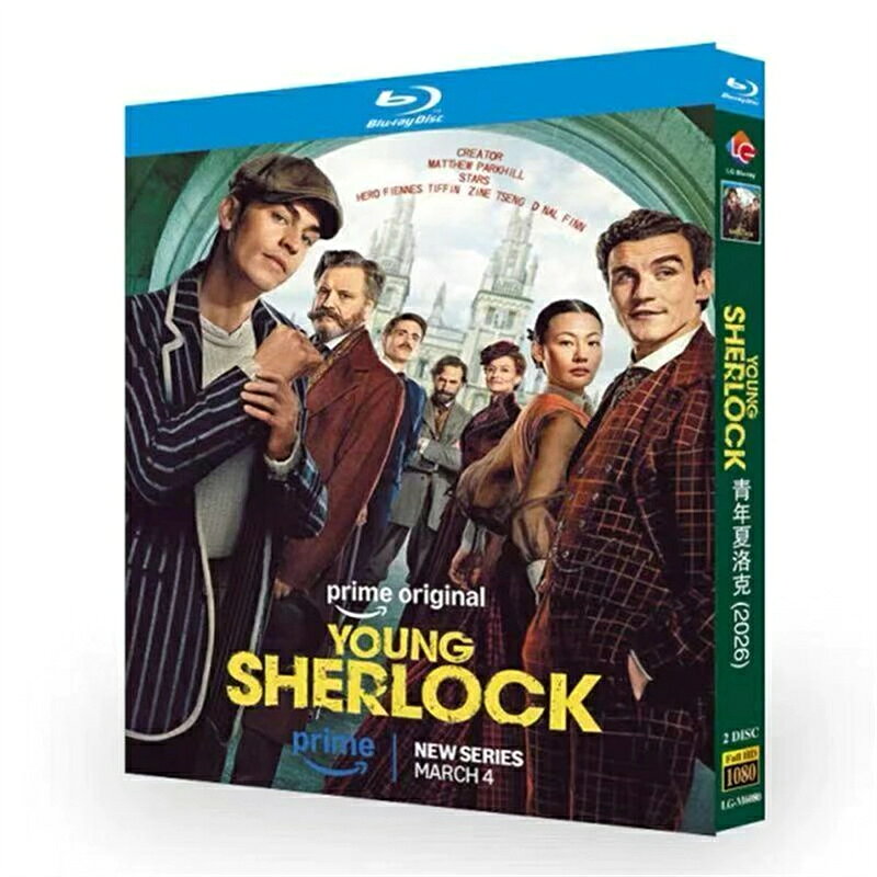 日本語字幕 日本語吹き替え版 海外ドラマ ヤング シャーロック オックスフォード事件簿 Blu-ray BOX
