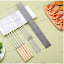 【期間限定ポイント10倍】【送料無料】焼き串 串刺し グリルヘルパー ステンレス 焼肉 焼き鳥 バーベキュー ピクニック 食器 100本セット