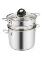Barazzoni (バラゾーニ) パスタポット 22cm CUOCI E VEDI 419048022 キッチン用品 食器 調理器具 鍋 フライパン 鍋 パス...