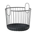 ZONE DENMARK (ゾーンデンマーク) XL バスケット INU ブラック10550(3)