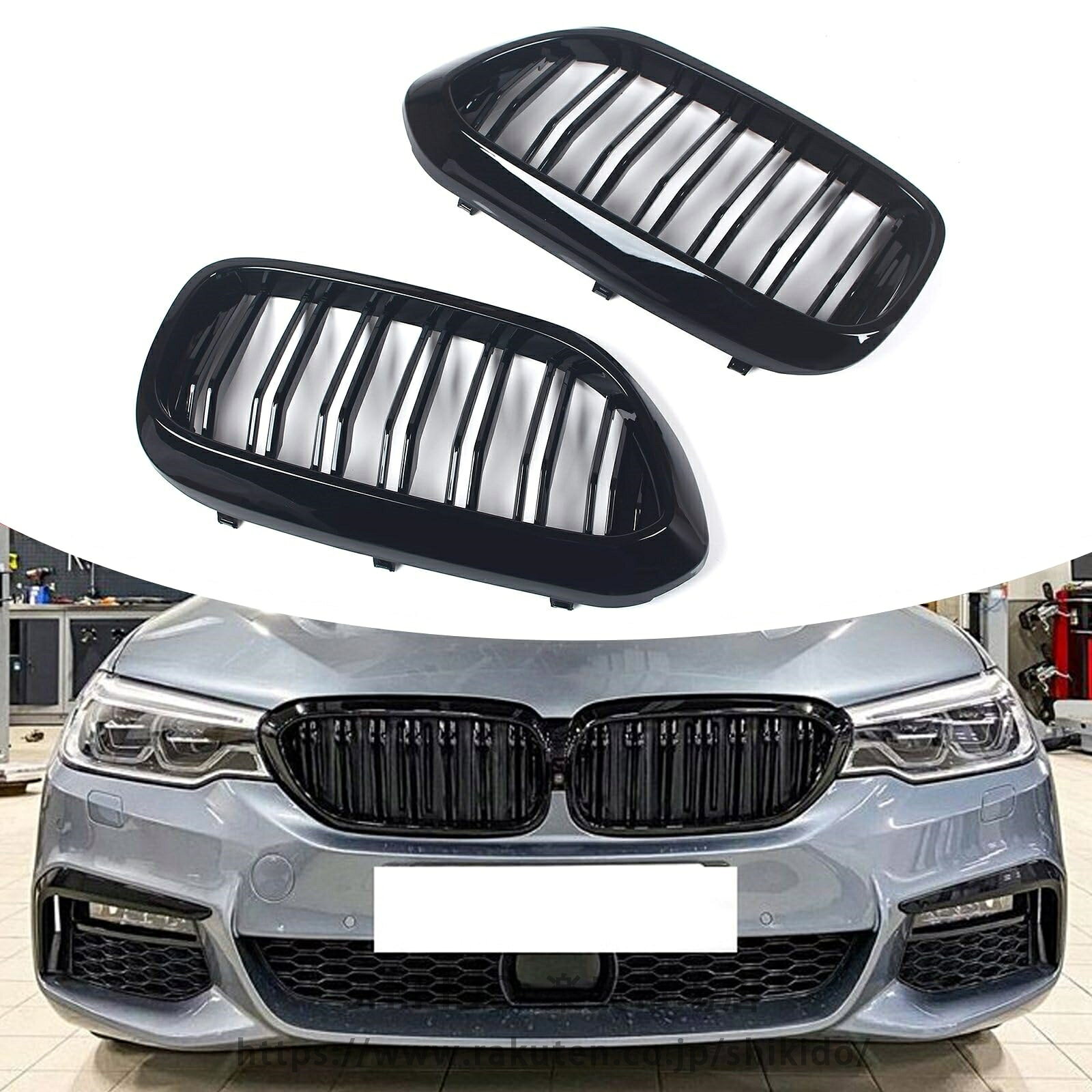 BMW G30 540i Xdrive中古フロントグリル少々難アリ BMWの5シリーズG30