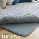 洗える+防音 下敷き専用 ラグ ふかぴた S 115×170cm 【約1畳半】 ふかふか フカピタ ふかピタ 滑り止め 防音シート 厚手 下敷き 床暖房対応