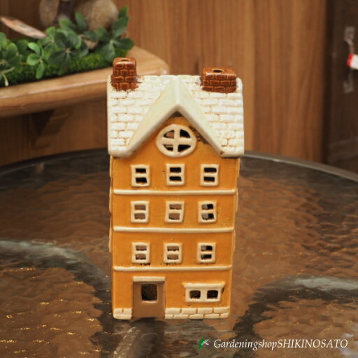 【ガーデン雑貨・インテリア雑貨・オブジェ】キャンドルハウス・カンテラハウス・陶器・candle house 【ガーデン雑貨・インテリア雑貨・オブジェ】キャンドルハウス・カンテラハウス・陶器・candle house