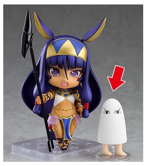 ねんどろいど Fate/Grand Order キャスター/ニトクリス 「メジェドさま フケイ デアルゾVer.」付き