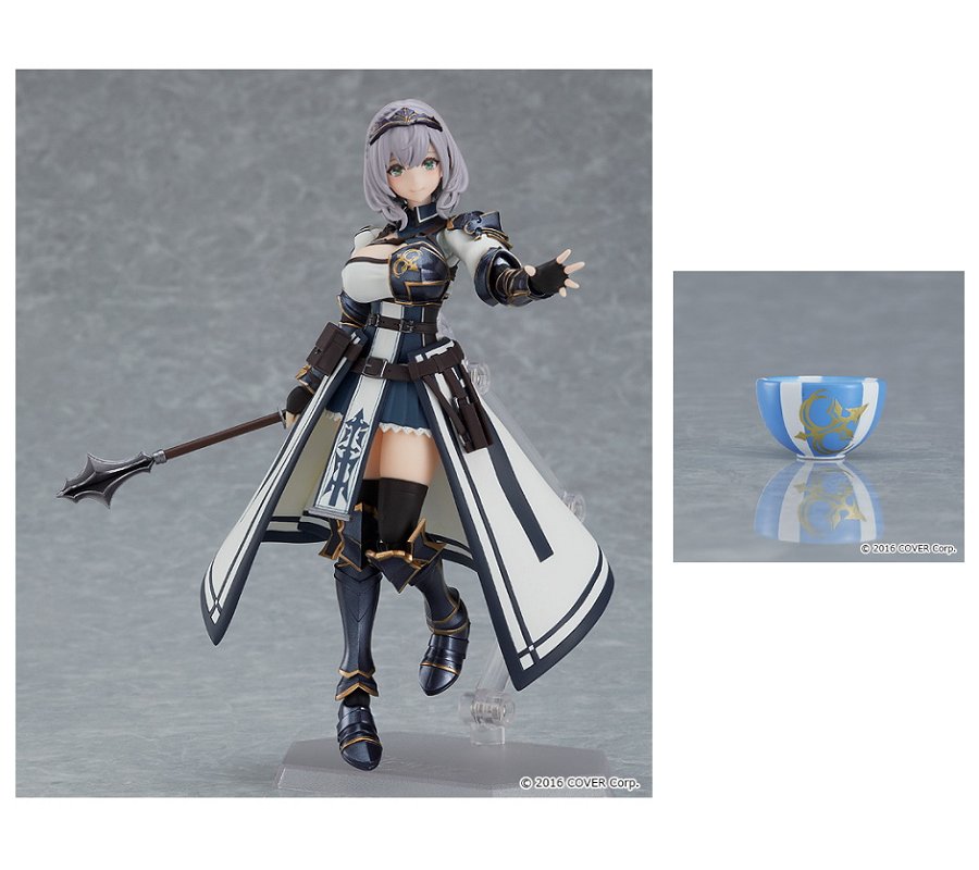 figma ホロライブプロダクション 白銀ノエル 「紋章入り牛丼の器」付き