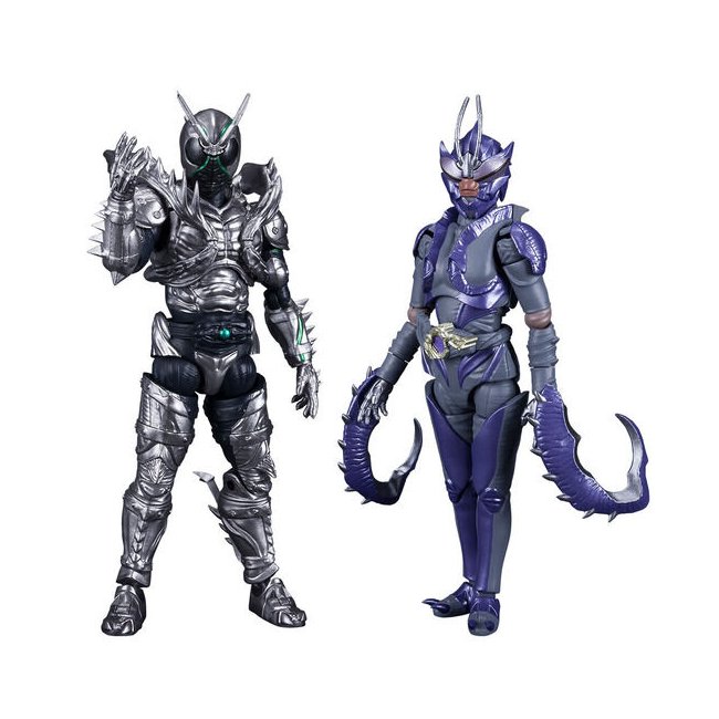 掌動-XX 仮面ライダーSHADOWMOON＆蟷螂怪人セット