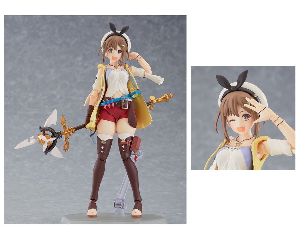 figma ライザのアトリエ ライザリン シュタウト 「ウィンク顔」パーツ付き