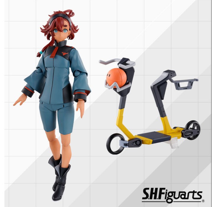 S.H.Figuarts 機動戦士ガンダム 水星の魔女 スレッタ・マーキュリー (一般制服Ver.)＆オプションセットのサムネイル