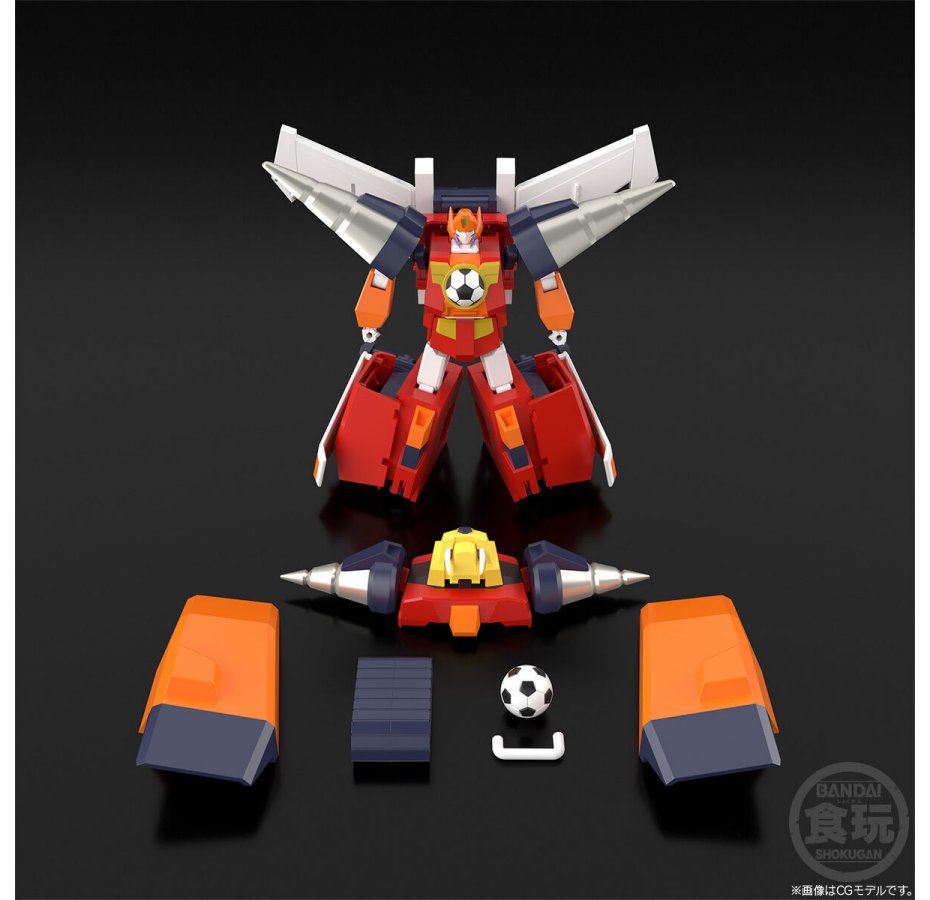 四季の宝箱の食玩 SMP [SHOKUGAN MODELING PROJECT] 勇者警察ジェイデッカー ドリルボーイ｜アングル2