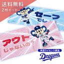☆全品5%OFF!5/5☆【新商品】2枚セット【送料無料】ドラゴンズ承認ライセンス商品 ドアラフェイスタオル セーフでしょ! アウトじゃないの? リクエスト 観...