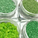 サンドセットD 4色セット ネイル レジン 封入 緑 グリーン 若草色 砂 カラーサンド ハンドメイド