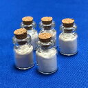 (5本セット)オーロラ顔料パウダー 偏光パール 超微粒子 レジン ネイル コルク瓶入り