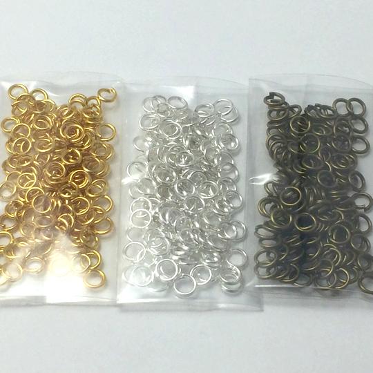 （5g）丸カン 4mm 金具 ゴールド ホワイトシルバー 金古美 パーツ ハンドメイド 資材 量り売り