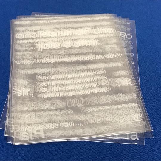 (10枚入り)ラッピング袋 OPP 英字 クリア 透明 アクセサリー プレゼント用 ギフト