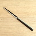 お箸 24cm ブラック×シルバー アルジャン箸 おしゃれ お箸 木製 食器洗浄機対応 日本製