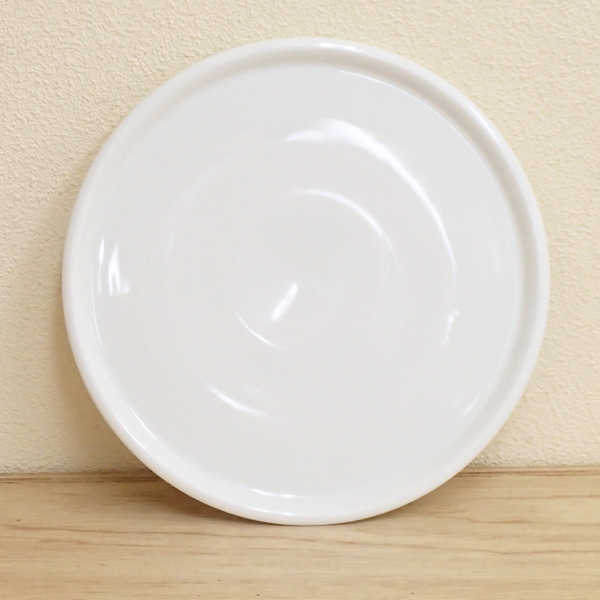 ピザプレート 陶器 25cm 白