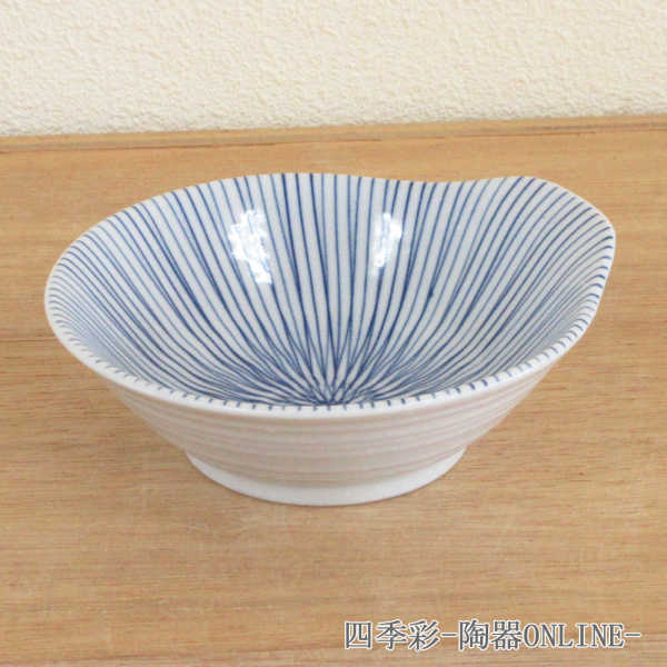 小鉢 おしゃれ 和食器 美濃焼 とんすい 13cm 千筋十草業務用 美濃焼 和食器 取り鉢 小鉢 鍋 取り皿 と..