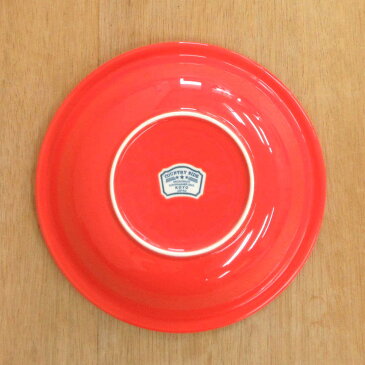 パスタ皿 深皿 24cm ローズレッド オービット洋食器 業務用 美濃焼 カフェ食器 スープパスタ カレー皿 スープ皿