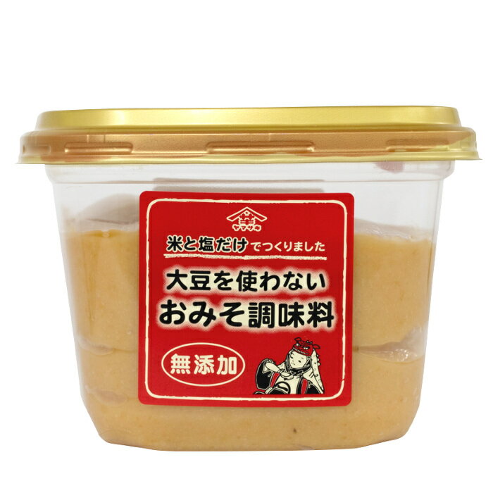 楽天四季壮快【送料無料】大豆を使わないおみそ調味料600g×6個　無添加味噌　みそ　調味料大豆不使用　アレルギー対応子供　米こうじ　麹　玄米【単品配送】【同梱不可】