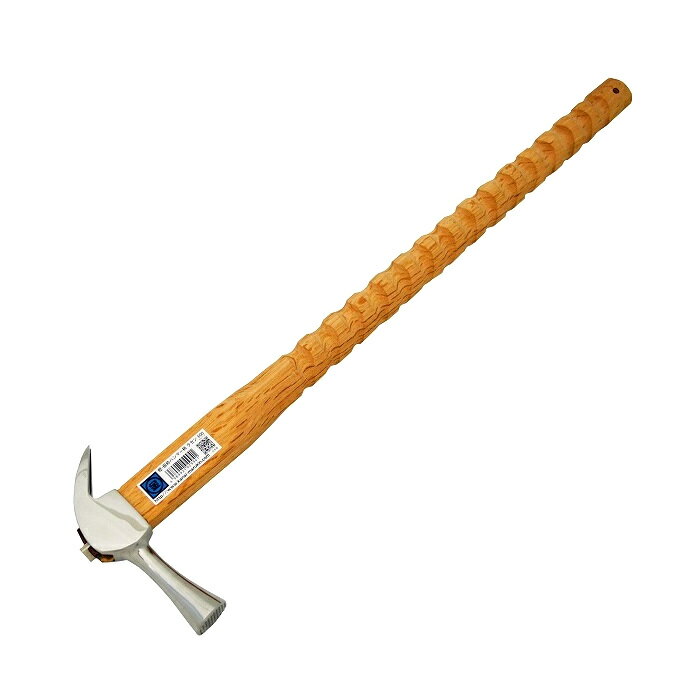 マルキン印　仮枠ハンマー銀　止付　中ラセン　600mmハンマー　金槌　工具【送料無料】