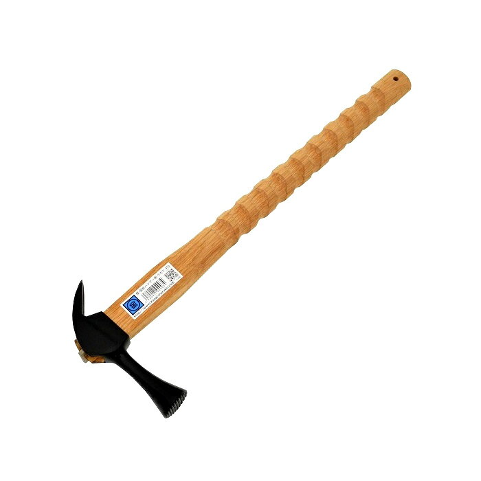 マルキン印　仮枠ハンマー黒　止付　中ラセン　450mmハンマー　金槌　工具【送料無料】